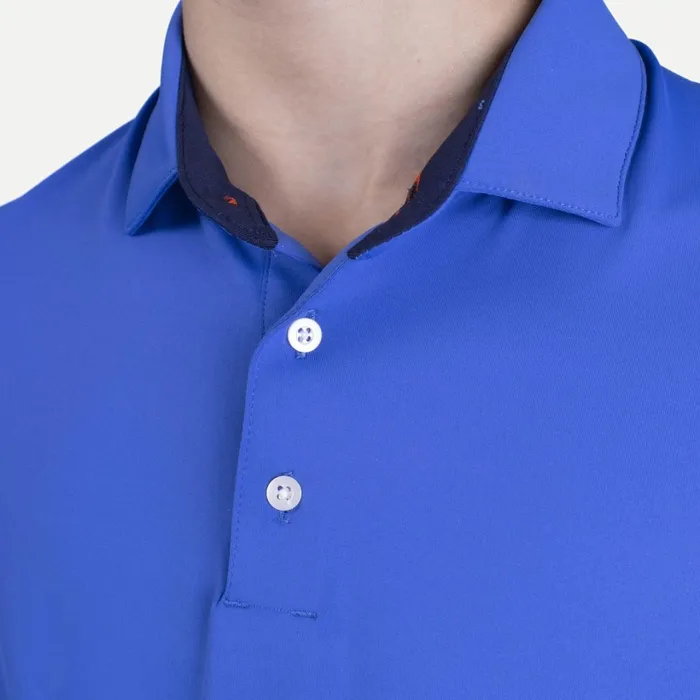 Kids Boys039 Polo Self Collar SS Mykonos KJUS Polos