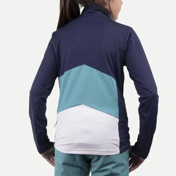 Kids Girls039 Julie Midlayer HalfZip Tidepoolatlanta Blue KJUS Midlayers