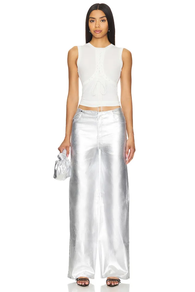 Naomi Pant Silver Women Lovers and Friends Pants Naomi Pant Silver Women Lovers and Friends Pants