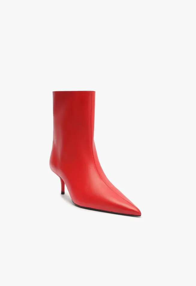 Schutz Shoes Booties Frances Bootie Red 8211 Women