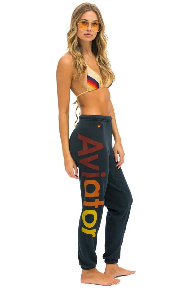 2 Sweatpants 8211 Charcoal Women Aviator Nation Sweatpants