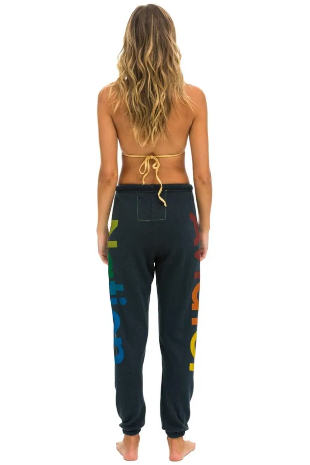 2 Sweatpants 8211 Charcoal Women Aviator Nation Sweatpants