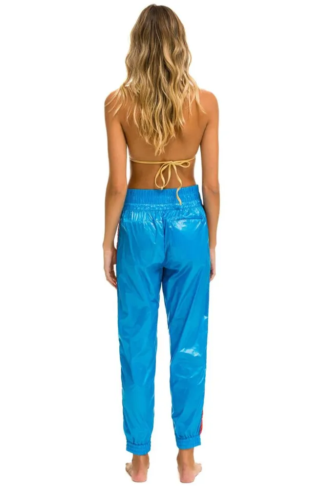 5 Stripe Hi Rise Wind Pant 8211 Dresden Women Aviator Nation Sweatpants