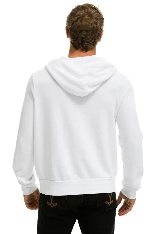 5 Stripe Hoodie 8211 White 2 WomenMen Aviator Nation Hoodies