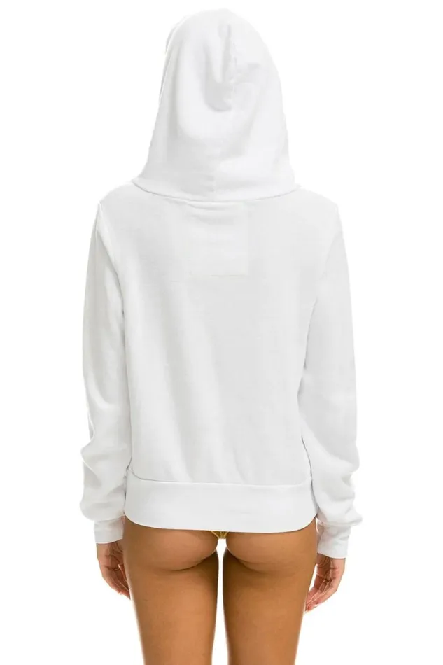 6 Stripe Hoodie 8211 White Serape WomenMen Aviator Nation Hoodies