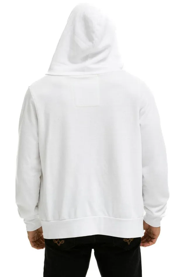 6 Stripe Hoodie 8211 White Serape WomenMen Aviator Nation Hoodies