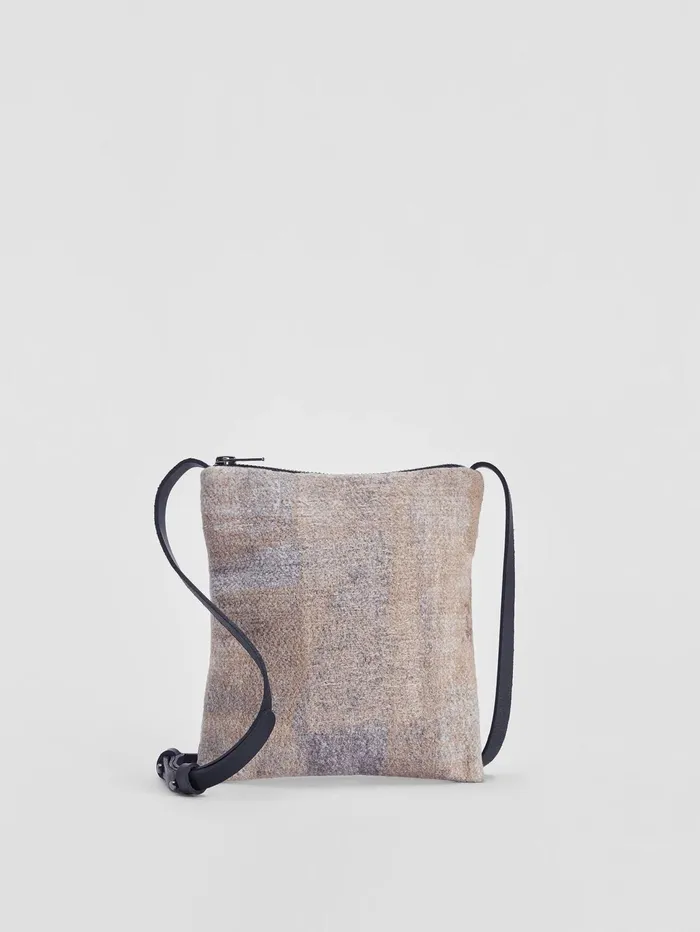 Accessories Women Eileen Fisher Waste No More Crossbody Bag Stone