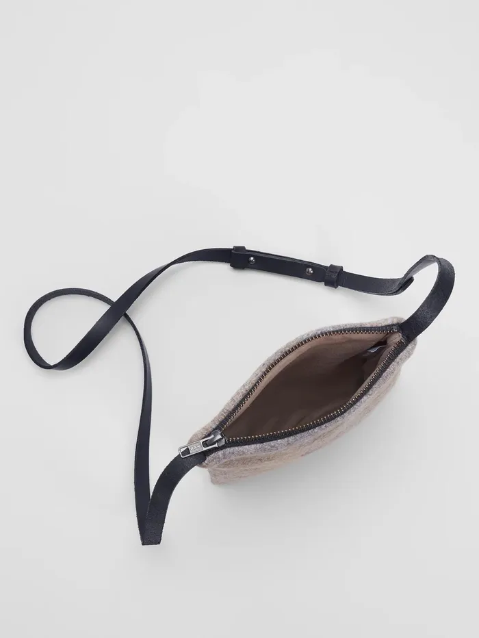 Accessories Women Eileen Fisher Waste No More Crossbody Bag Stone
