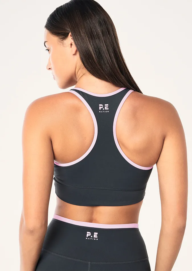 ActiveLite PE Nation Women VITA SPORTS BRA IN ASPHALT