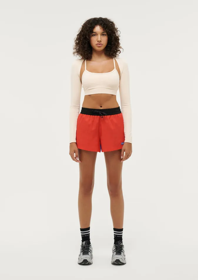 ActivewearShorts REMATCH SHORT IN CHERRY TOMATO PE Nation Women