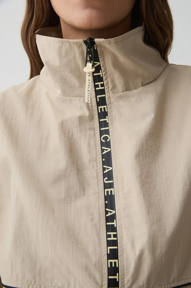 Aje Blazers Jackets and Coats Cropped Spray Jacket 745 Macadamia 8211 Women Aje Blazers Jackets and Coats Cropped Spray Jacket 745 Macadamia 8211 Women