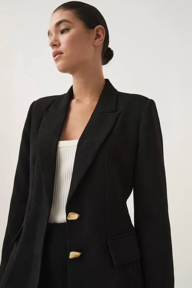 Aje Blazers Jackets and Coats Paragon Structured Jacket Black 8211 Women Aje Blazers Jackets and Coats Paragon Structured Jacket Black 8211 Women
