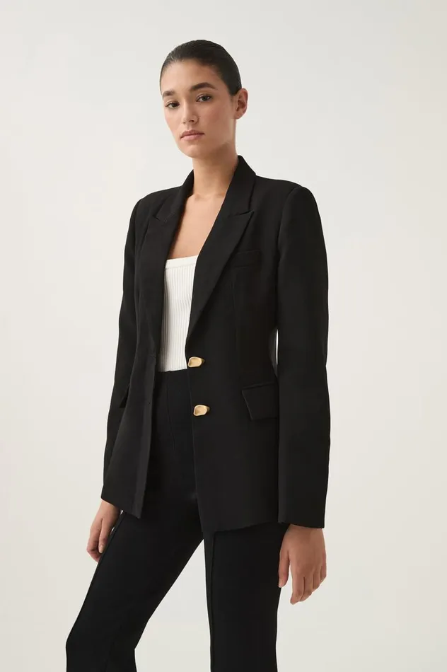 Aje Blazers Jackets and Coats Paragon Structured Jacket Black 8211 Women Aje Blazers Jackets and Coats Paragon Structured Jacket Black 8211 Women