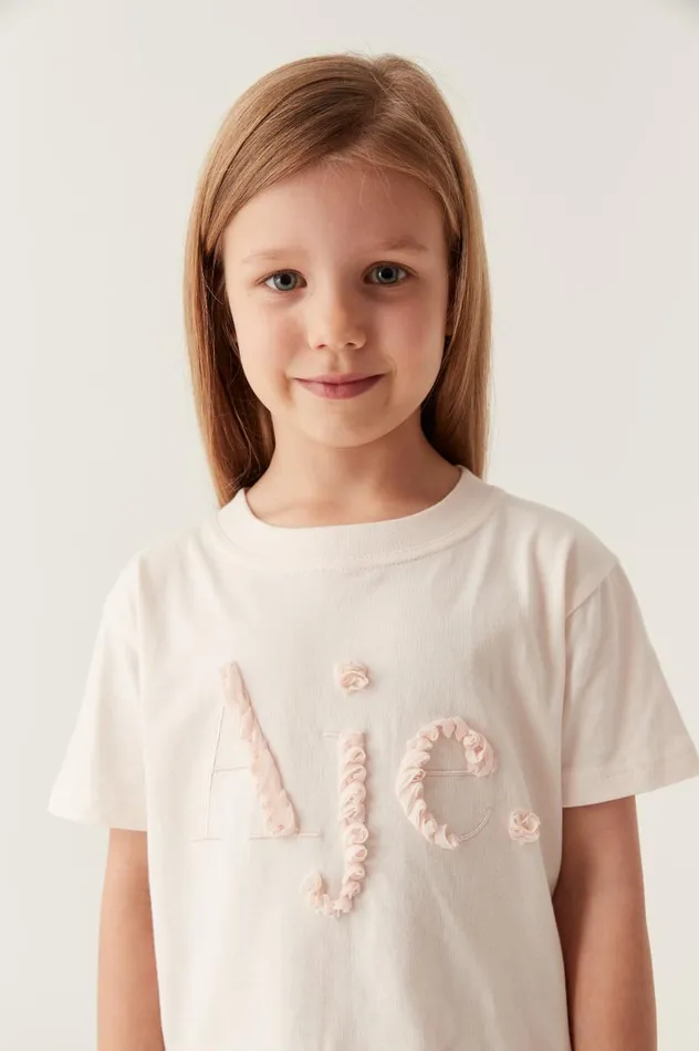 Aje Briony Textured Tee Pinkpink 8211 Kids Aje Briony Textured Tee Pinkpink 8211 Kids