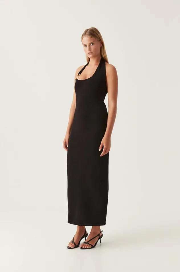 Aje Dresses Enigma Hardware Dress Black 8211 Women Aje Dresses Enigma Hardware Dress Black 8211 Women