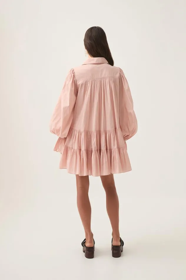 Aje Dresses Helena Mini Dress Blush Pink 8211 Women Aje Dresses Helena Mini Dress Blush Pink 8211 Women