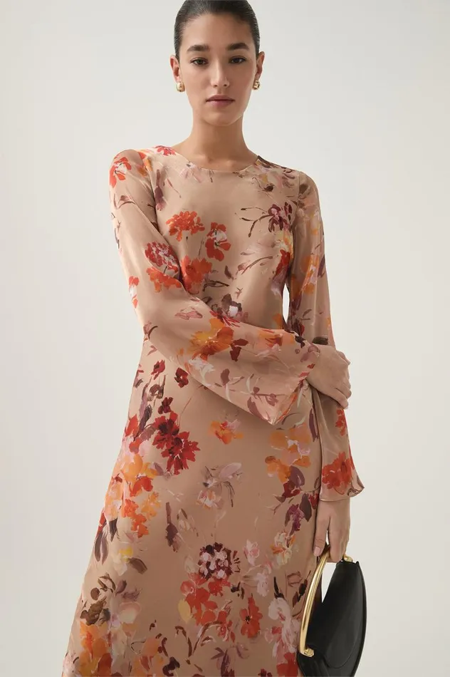 Aje Dresses Transept Iridescent Dress Meadow Blooms 8211 Women Aje Dresses Transept Iridescent Dress Meadow Blooms 8211 Women