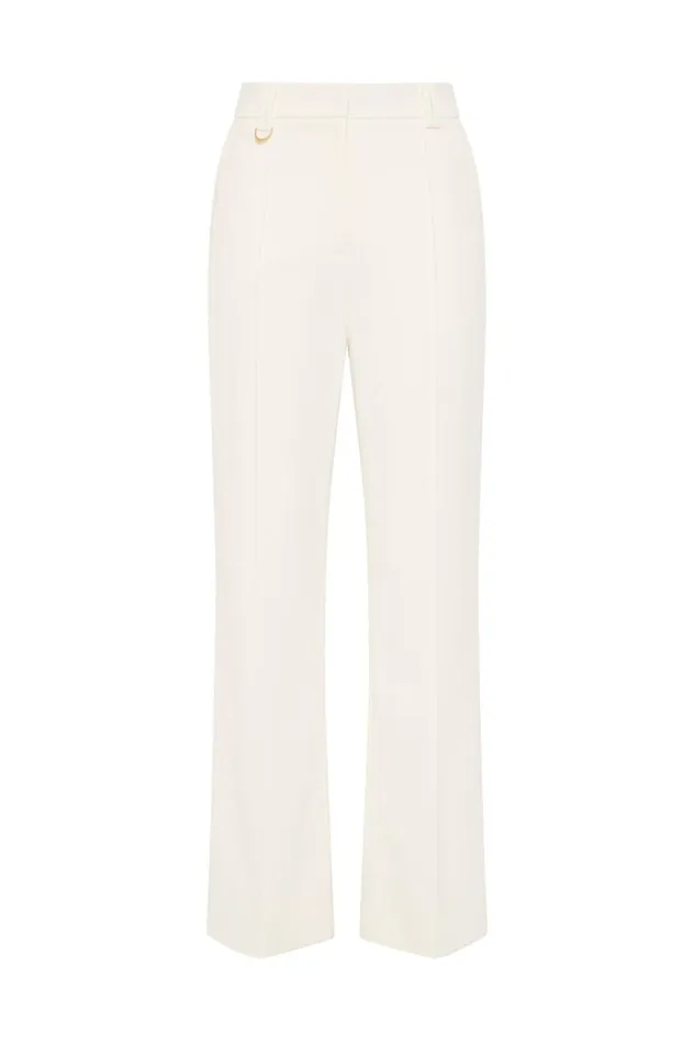 Aje Pants Caterina Tailored Pant Ivory 8211 Women Aje Pants Caterina Tailored Pant Ivory 8211 Women
