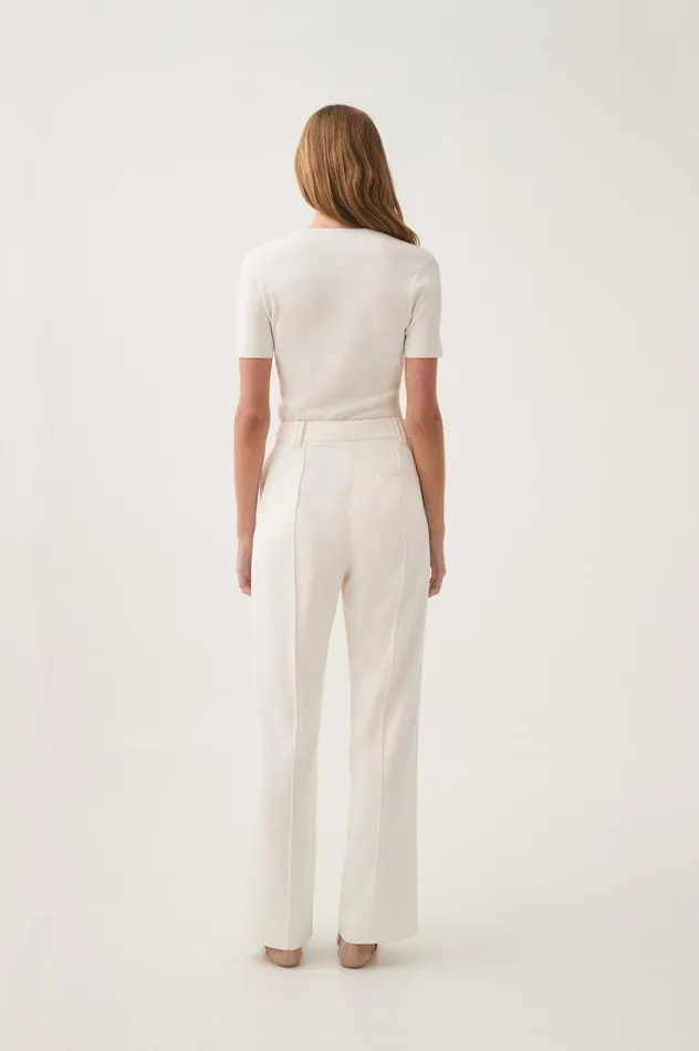 Aje Pants Caterina Tailored Pant Ivory 8211 Women Aje Pants Caterina Tailored Pant Ivory 8211 Women