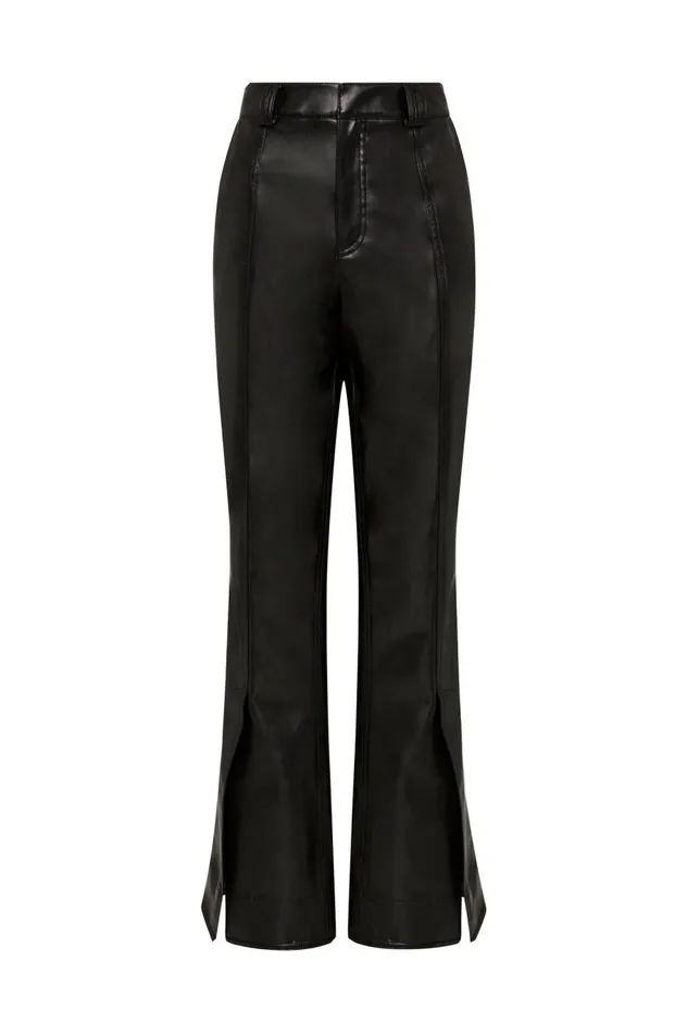 Aje Pants Martha Wide Leg Pant Black 8211 Women Aje Pants Martha Wide Leg Pant Black 8211 Women