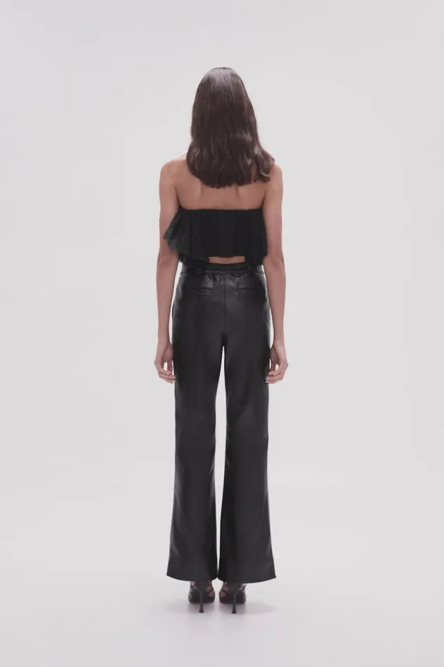 Aje Pants Martha Wide Leg Pant Black 8211 Women Aje Pants Martha Wide Leg Pant Black 8211 Women