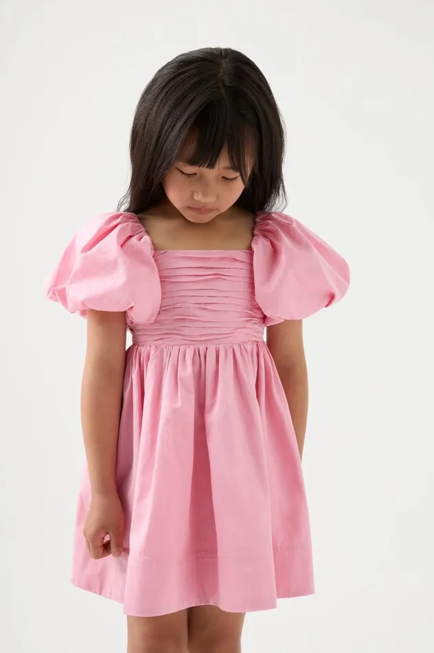 Aje Piper Puff Sleeve Dress Ballet Pink 8211 Kids Aje Piper Puff Sleeve Dress Ballet Pink 8211 Kids