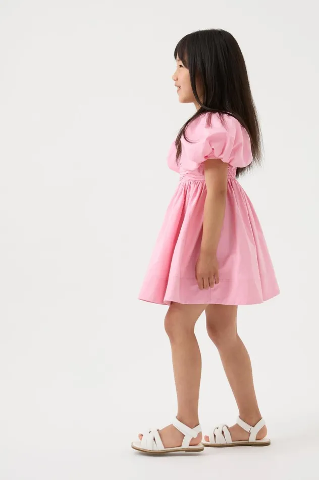 Aje Piper Puff Sleeve Dress Ballet Pink 8211 Kids Aje Piper Puff Sleeve Dress Ballet Pink 8211 Kids