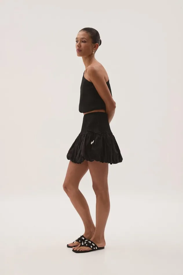 Aje Skirts Marley Mini Skirt Black 8211 Women Aje Skirts Marley Mini Skirt Black 8211 Women