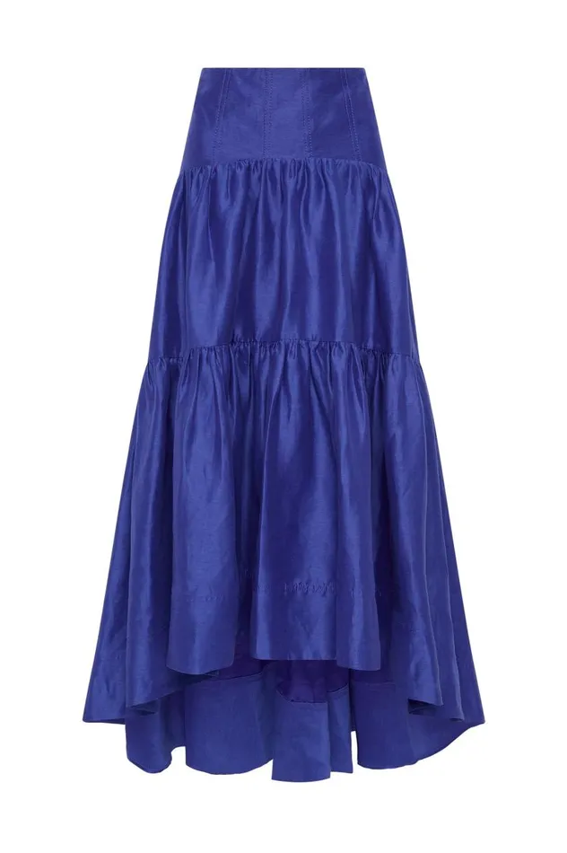 Aje Skirts Reverb Gathered Midi Skirt Cobalt Blue 8211 Women Aje Skirts Reverb Gathered Midi Skirt Cobalt Blue 8211 Women