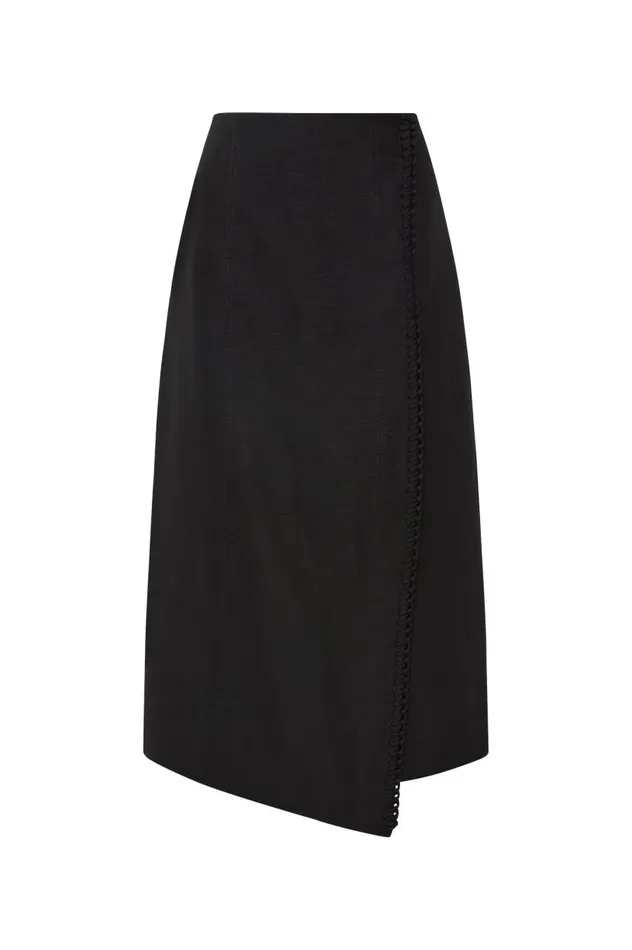 Aje Skirts Theory Cinched Midi Skirt Black 8211 Women Aje Skirts Theory Cinched Midi Skirt Black 8211 Women