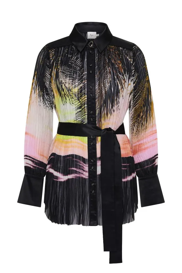 Aje Tops Awaken Relaxed Shirt Last Light 8211 Women Aje Tops Awaken Relaxed Shirt Last Light 8211 Women