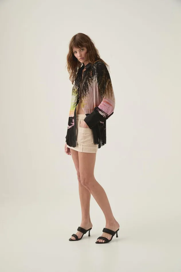 Aje Tops Awaken Relaxed Shirt Last Light 8211 Women Aje Tops Awaken Relaxed Shirt Last Light 8211 Women