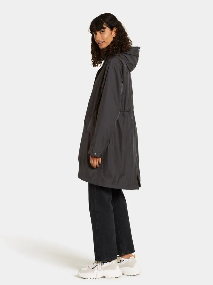 Amell Parka Black Women Didriksons Spring Jackets