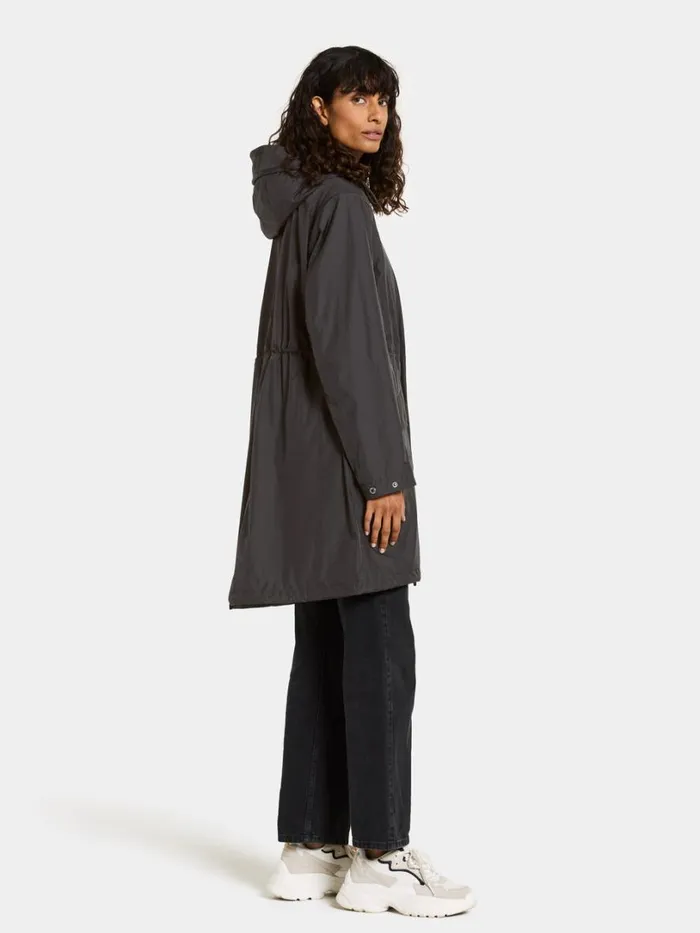 Amell Parka Black Women Didriksons Spring Jackets