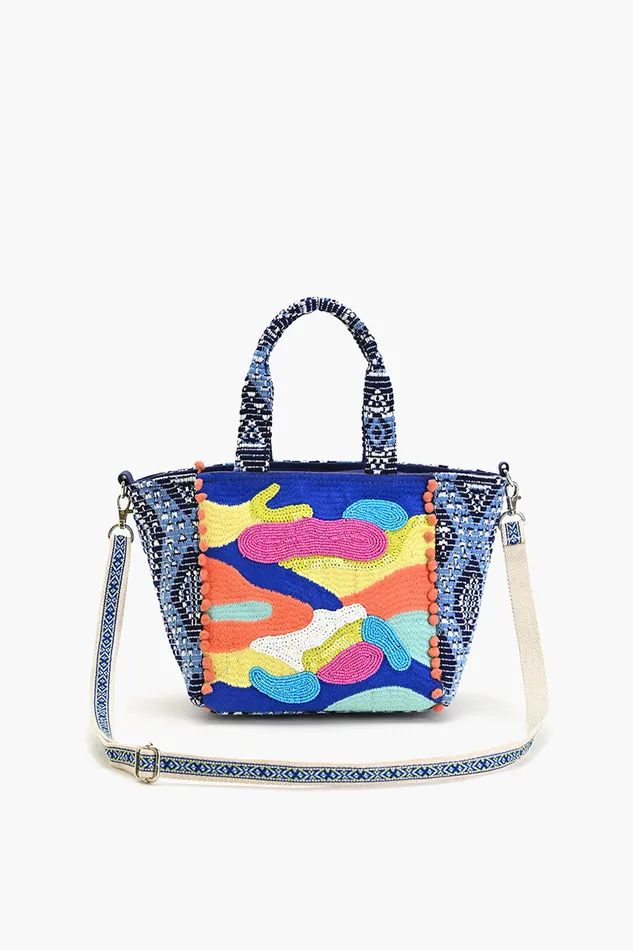 America and Beyond Embellished Tote Mini with Adjustable Strap Cool Wave Women Totes America and Beyond Embellished Tote Mini with Adjustable Strap Cool Wave Women Totes