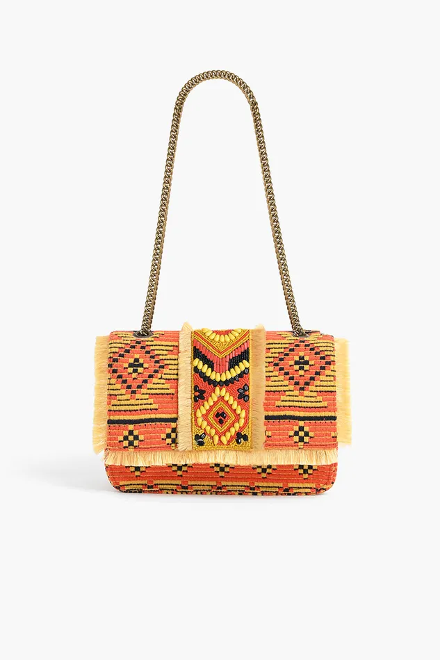 America and Beyond Southwest Rising Sun Beaded Shoulder Bag Women Shoulder Bags America and Beyond Southwest Rising Sun Beaded Shoulder Bag Women Shoulder Bags