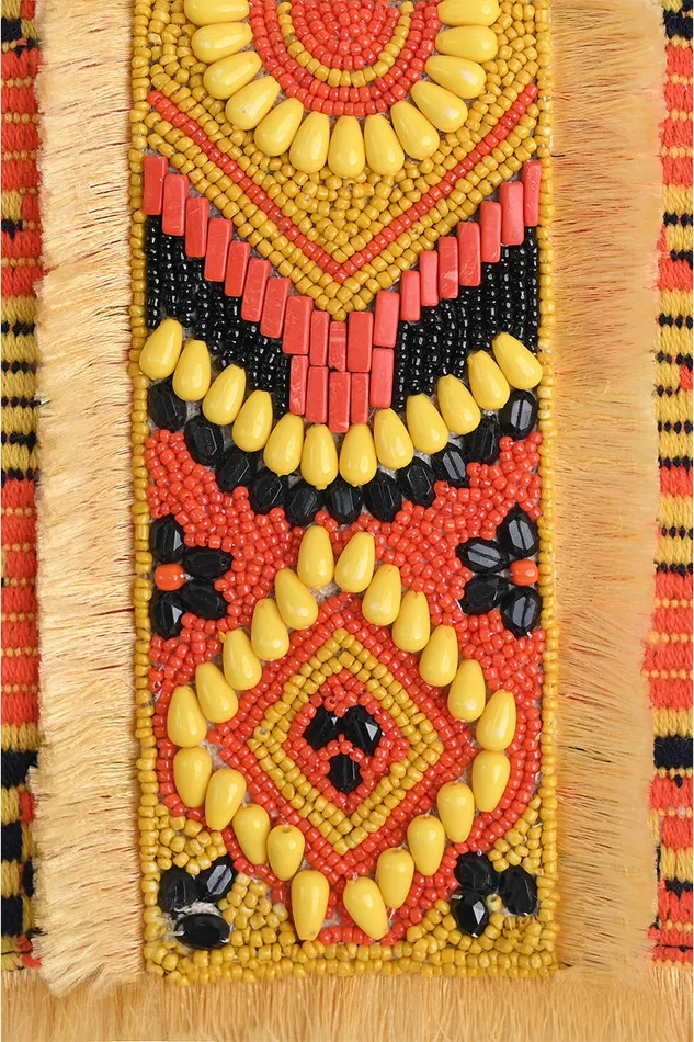 America and Beyond Southwest Rising Sun Beaded Shoulder Bag Women Shoulder Bags