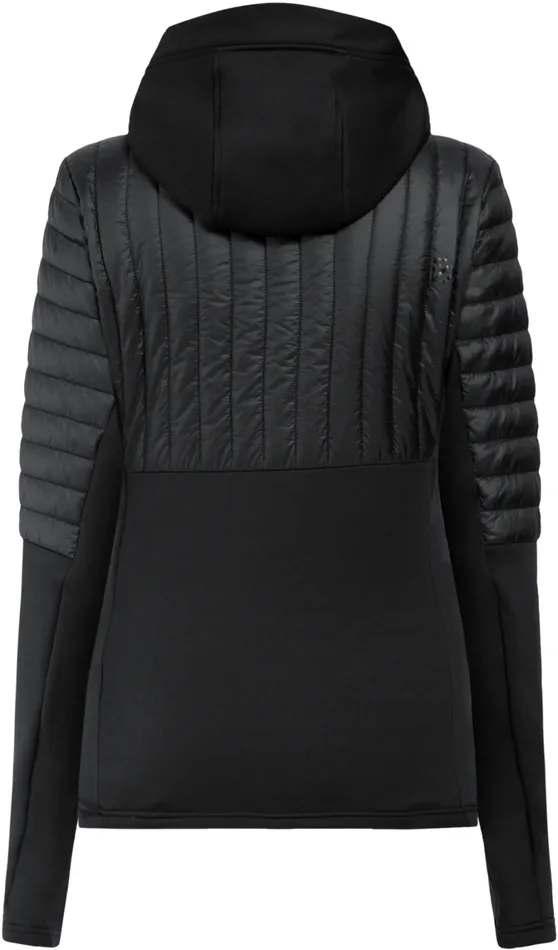 Annema Fullzip Black Women Didriksons Hybrid Jackets