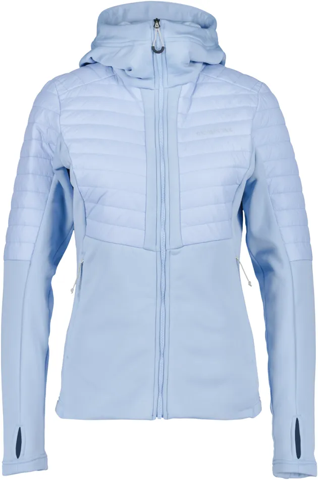 Annema Fullzip Sea Blue Women Didriksons Outdoor Jackets