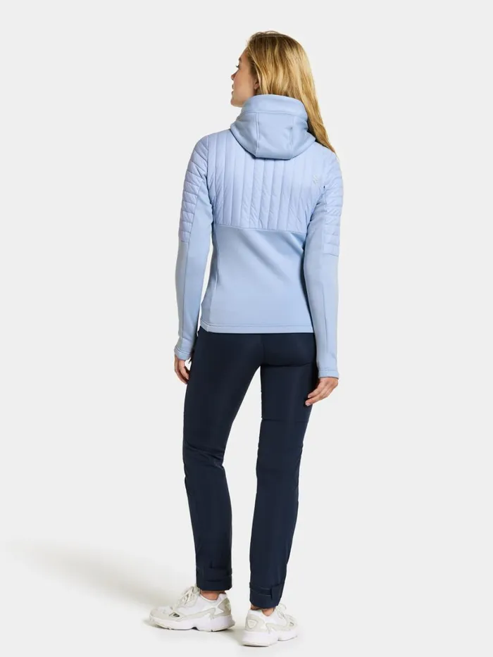 Annema Fullzip Sea Blue Women Didriksons Outdoor Jackets