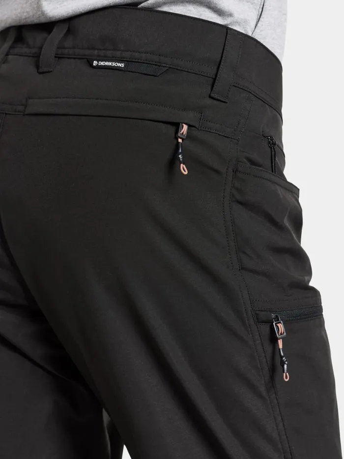 Ara Men039s Pants Black Men Didriksons Walking Trousers