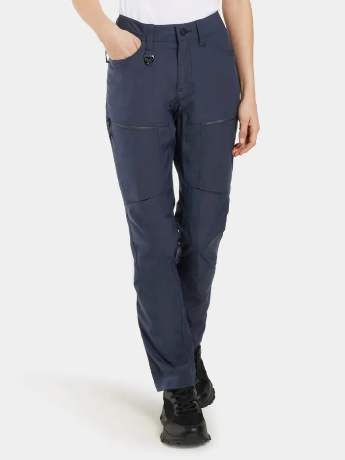 Ara Pants Dark Night Blue Women Didriksons Walking Trousers