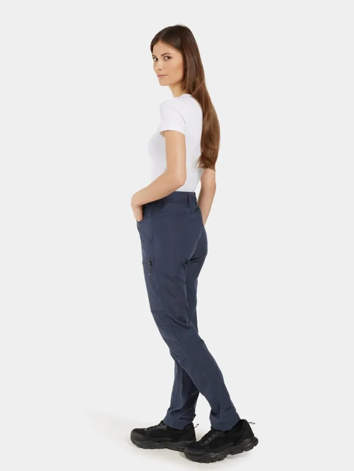 Ara Pants Dark Night Blue Women Didriksons Walking Trousers