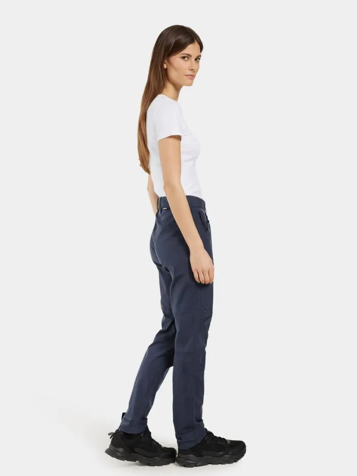 Ara Pants Dark Night Blue Women Didriksons Walking Trousers