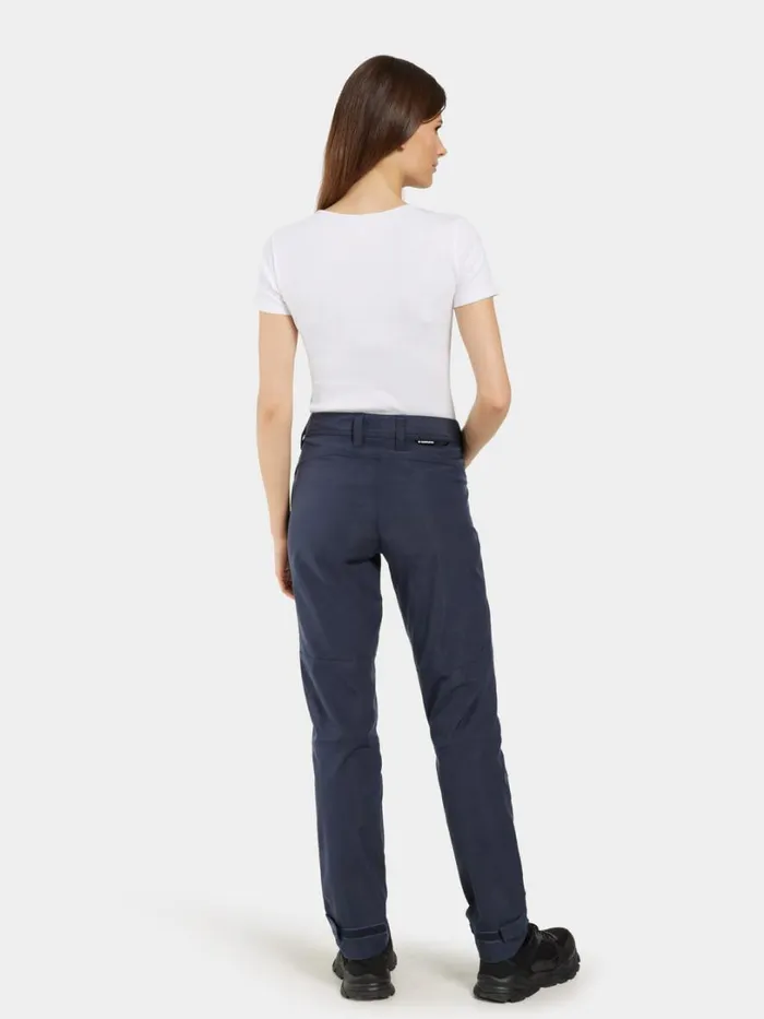 Ara Pants Dark Night Blue Women Didriksons Walking Trousers