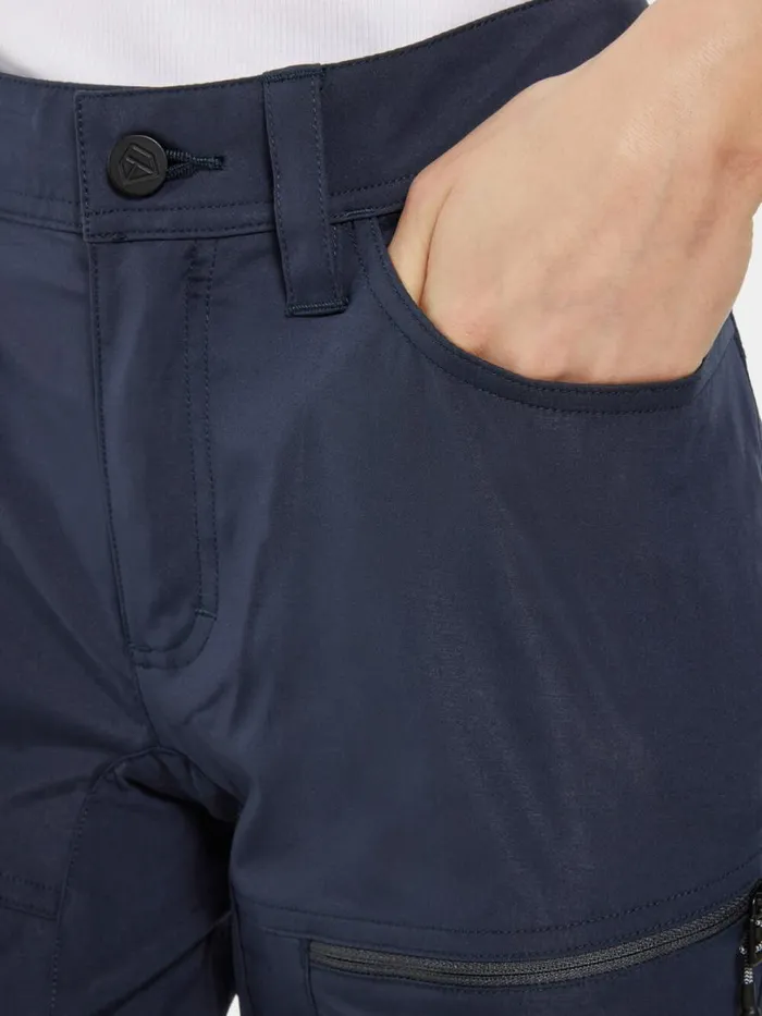 Ara Pants Dark Night Blue Women Didriksons Walking Trousers
