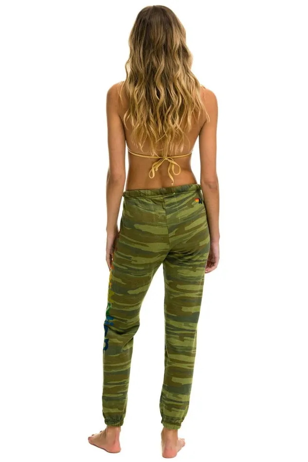 Aspen Sweatpants 8211 Camo Women Aviator Nation Sweatpants