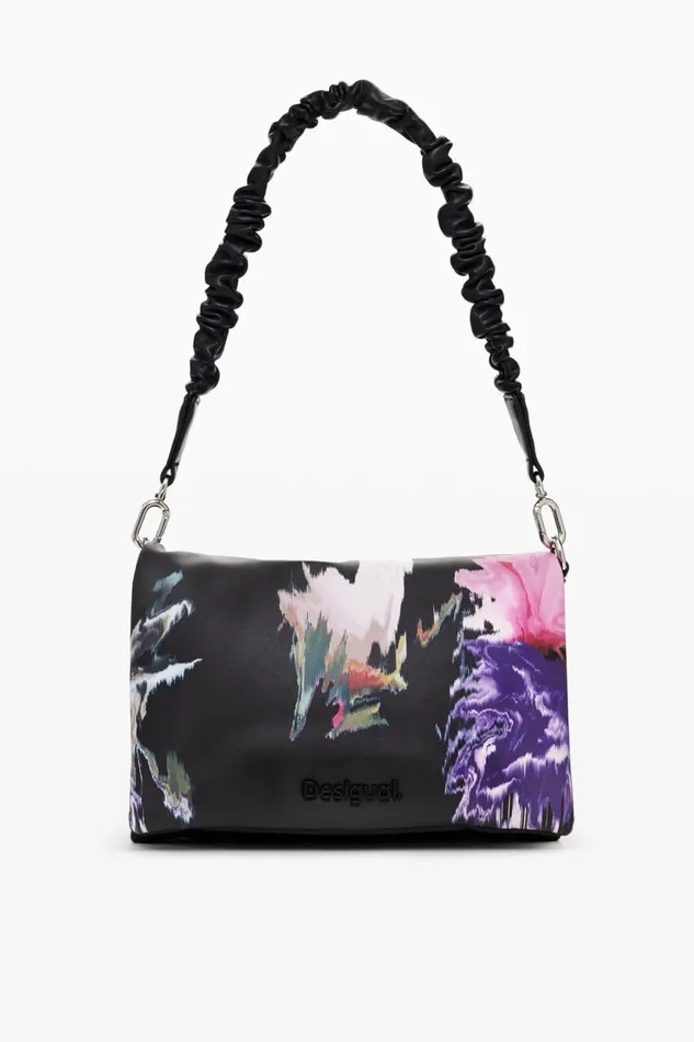 Bags Women Desigual Faux Leather Bag Black
