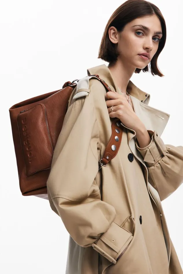 Bags Women Desigual Handbag Brown
