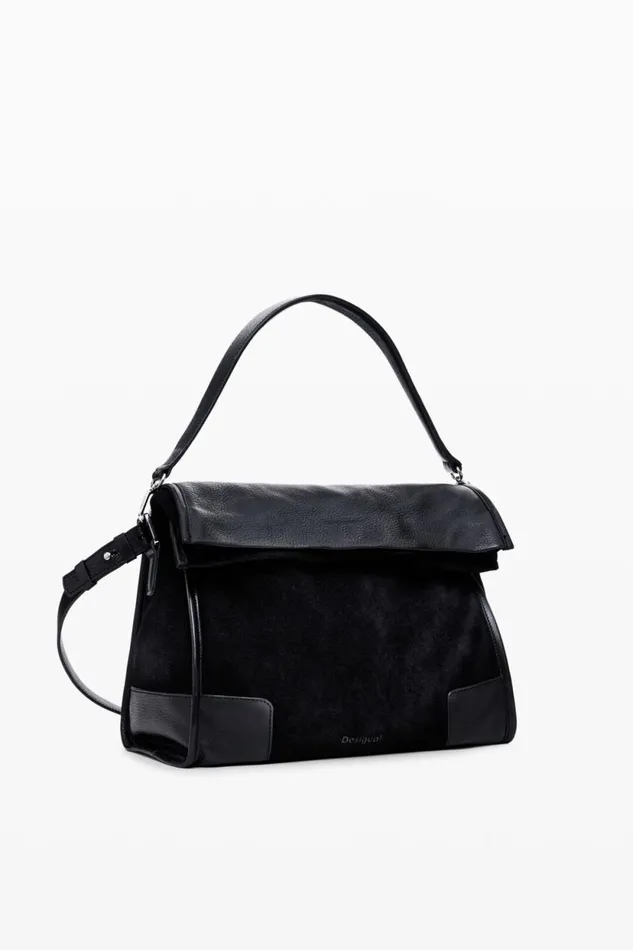 Bags Women Desigual Leather M Bag Black